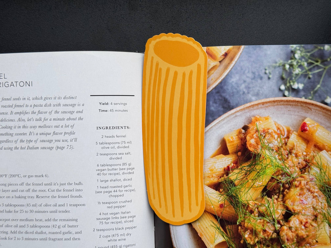 Read-a-toni Pasta Bookmark