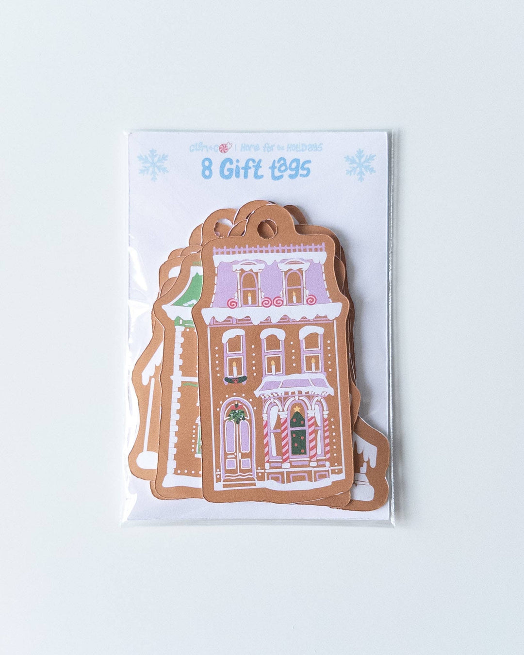 Gingerbread House Gift Tags, Set of 8