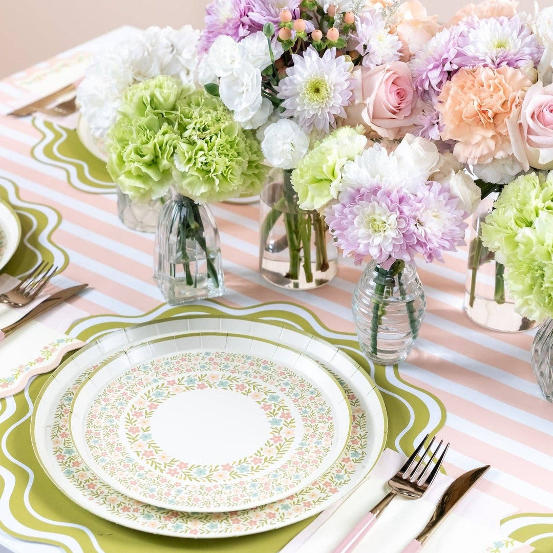 Floral Meadow Dessert Plates