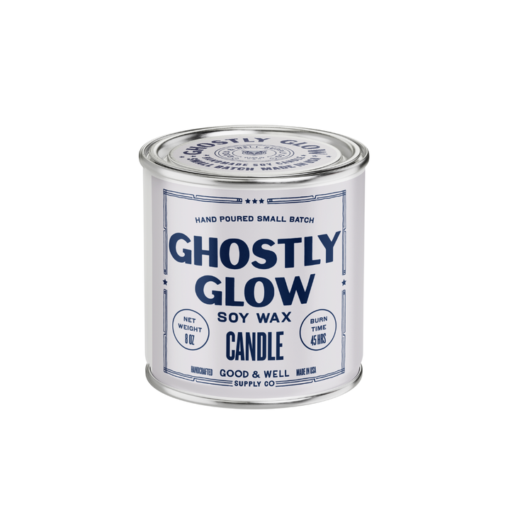 Ghostly Glow Soy Candle - Halloween Collection