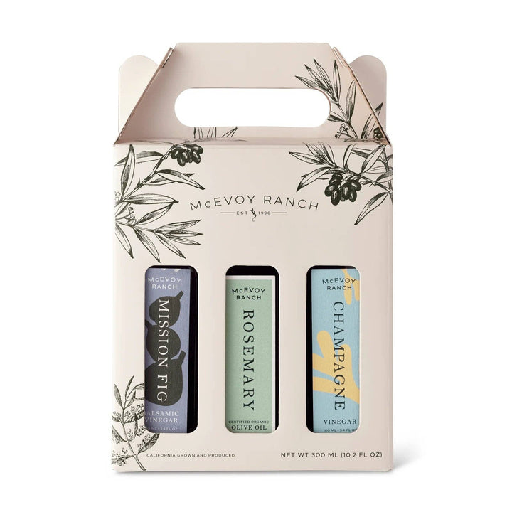 3-Piece Olive Oil & Vinegar Gift Pack