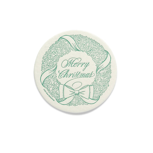 Extra Thirsty Coasters - Wreath