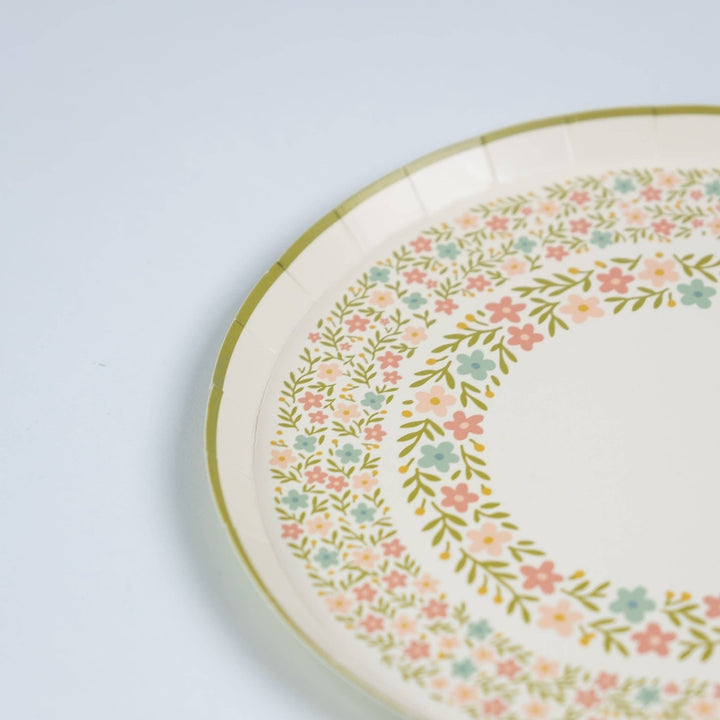 Floral Meadow Dessert Plates