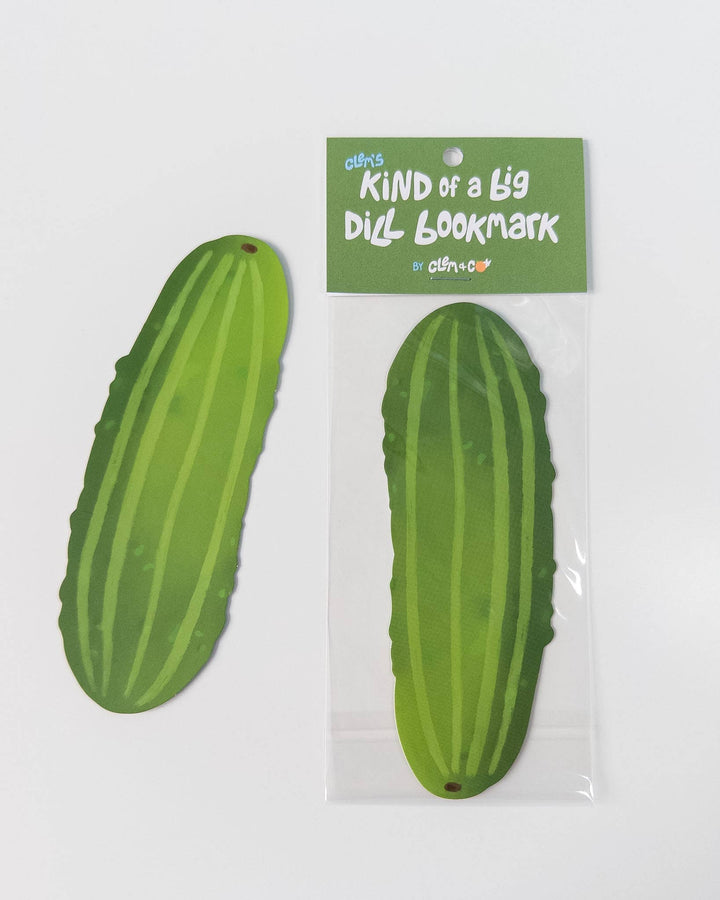 Pickle Bookmark (it's kinda a big DILL!)