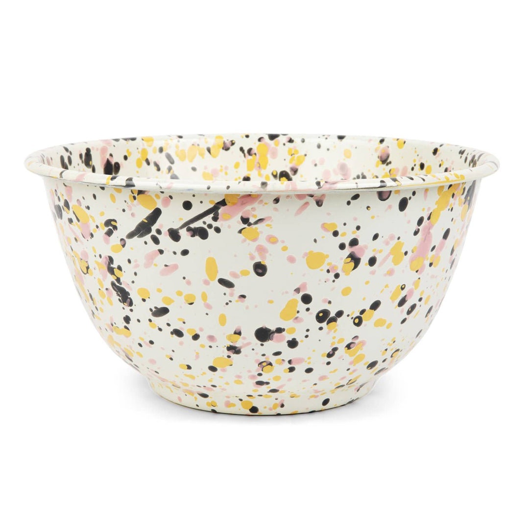 Catalina Enamelware Large Salad Bowl: Bermuda Buttercup