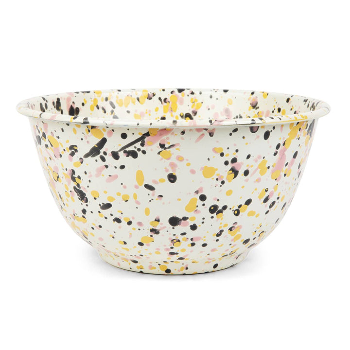 Catalina Enamelware Large Salad Bowl: Bermuda Buttercup
