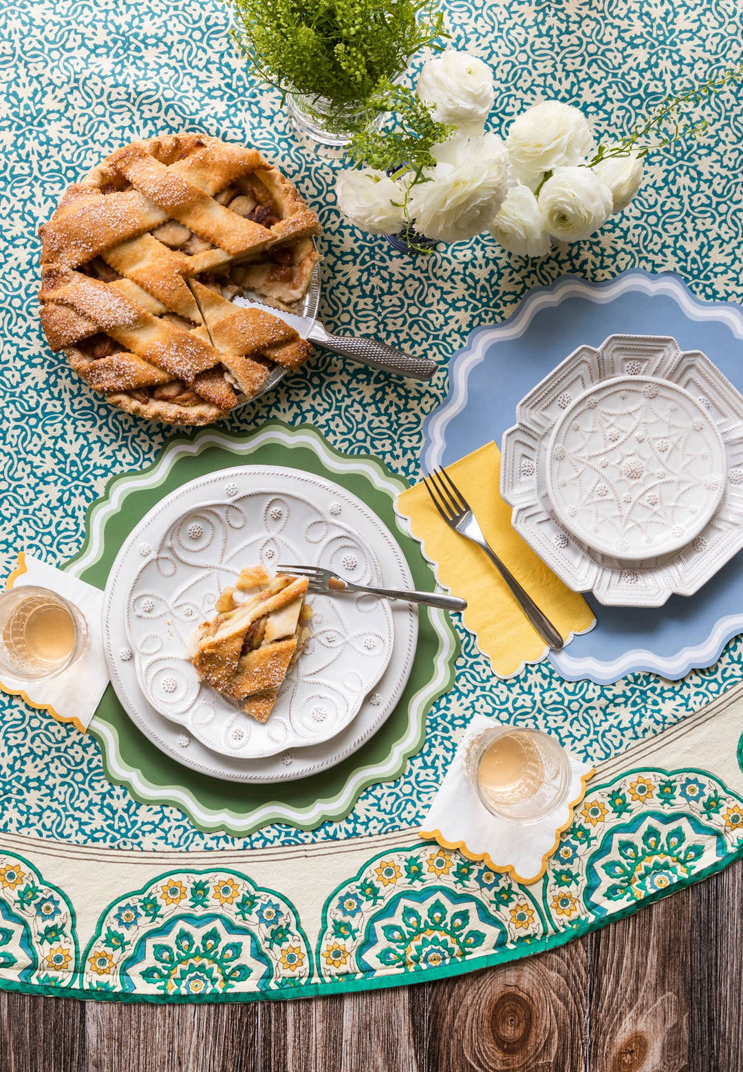 Scallop Cocktail Napkins