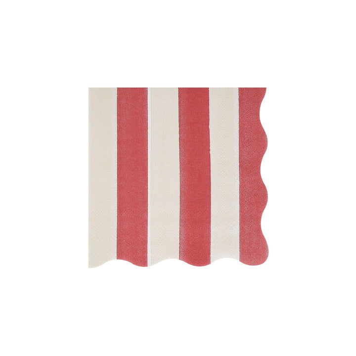 Fall Stripe Small Napkins