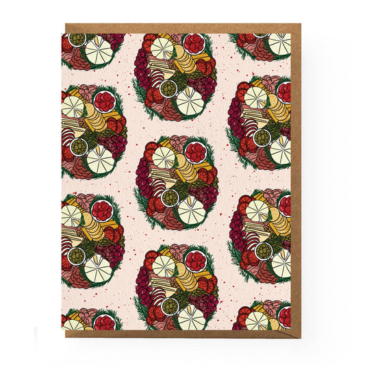 Holiday Charcuterie Pattern Card