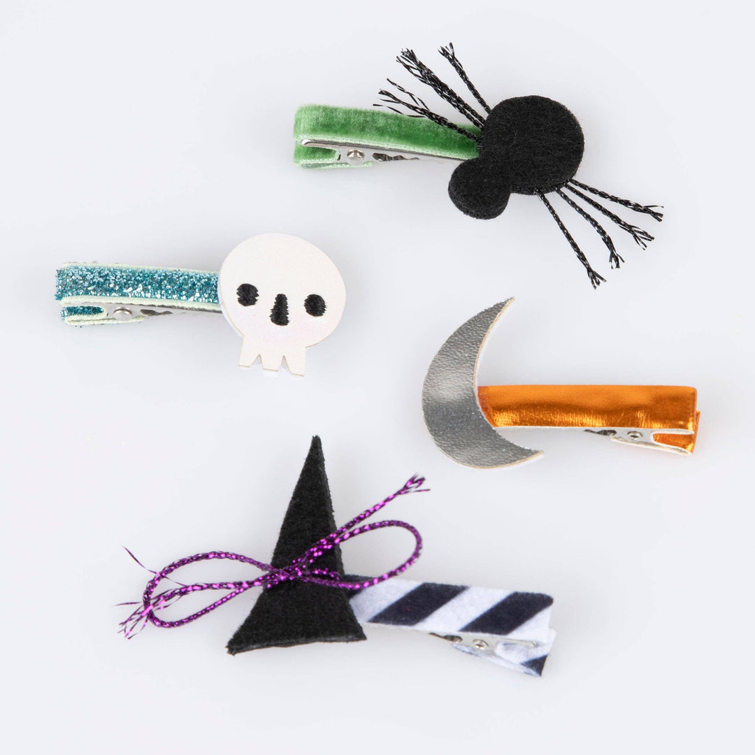 Halloween Icons Hair Clips