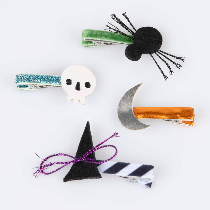 Halloween Icons Hair Clips