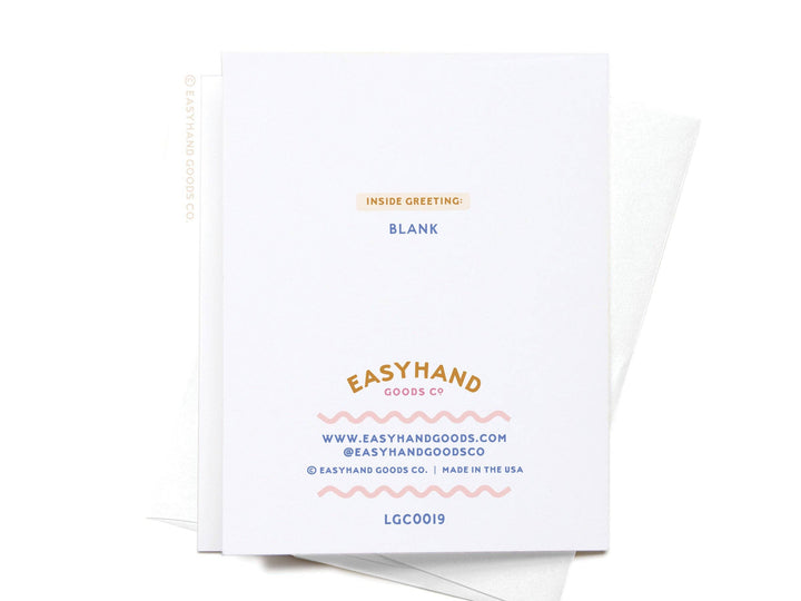 Longest One Night Stand Ever Letterpress Greeting Card