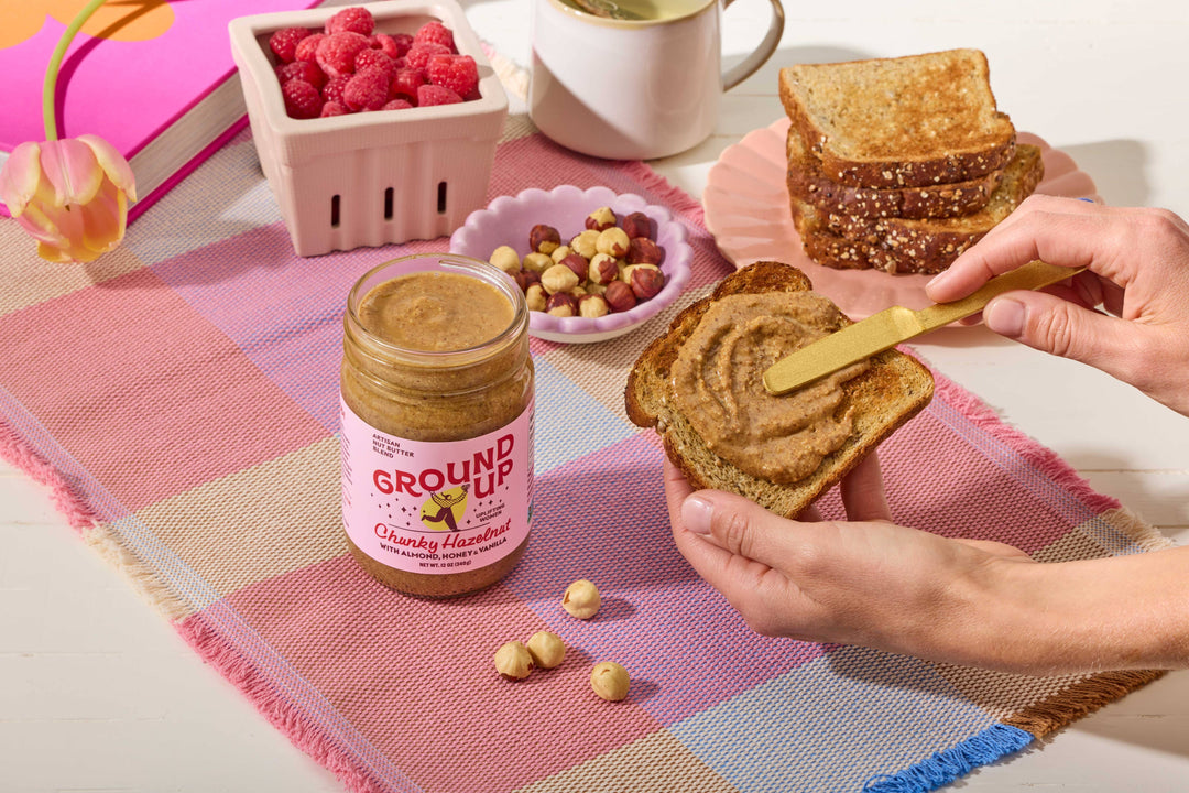 Ground Up Nut Butter | Chunky Hazelnut