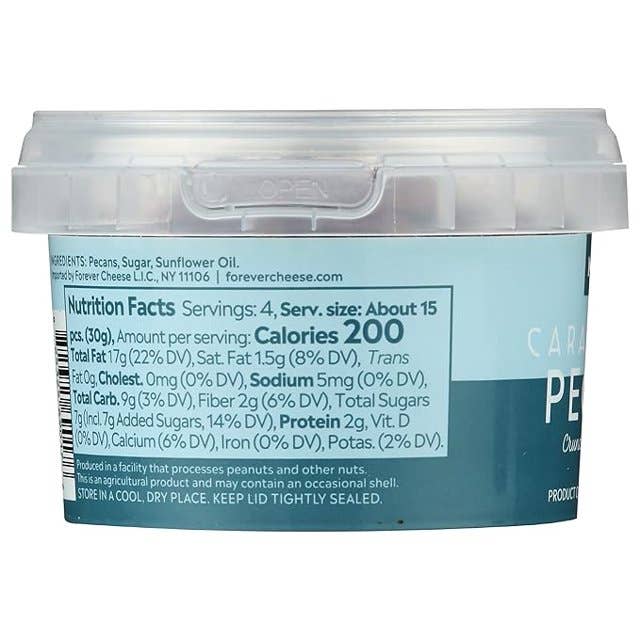 Mitica Caramelized Pecans Snack 4.4oz