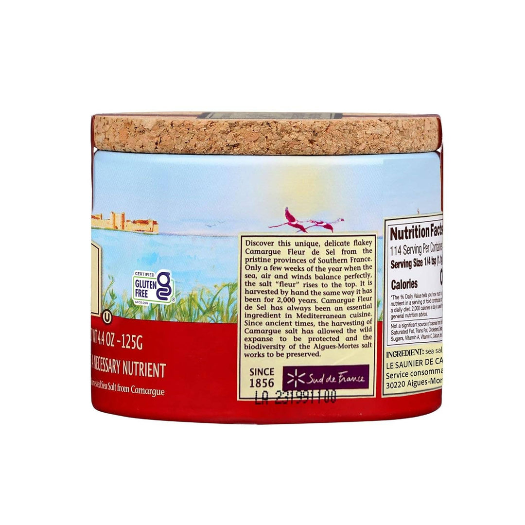 Le Saunier de Camargue Fleur de Sel 4.4oz – 6/case