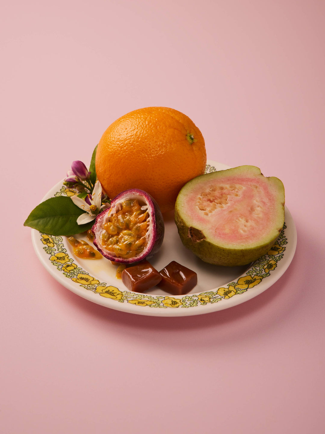 P.O.G. Caramels, Yellow Floral Gift Box, 6 oz