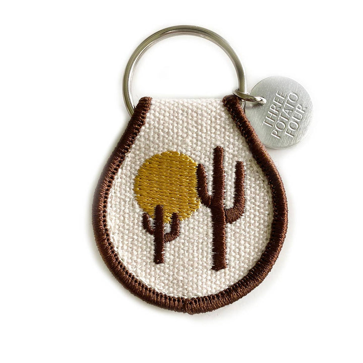 Desert Vibes Patch Keychain