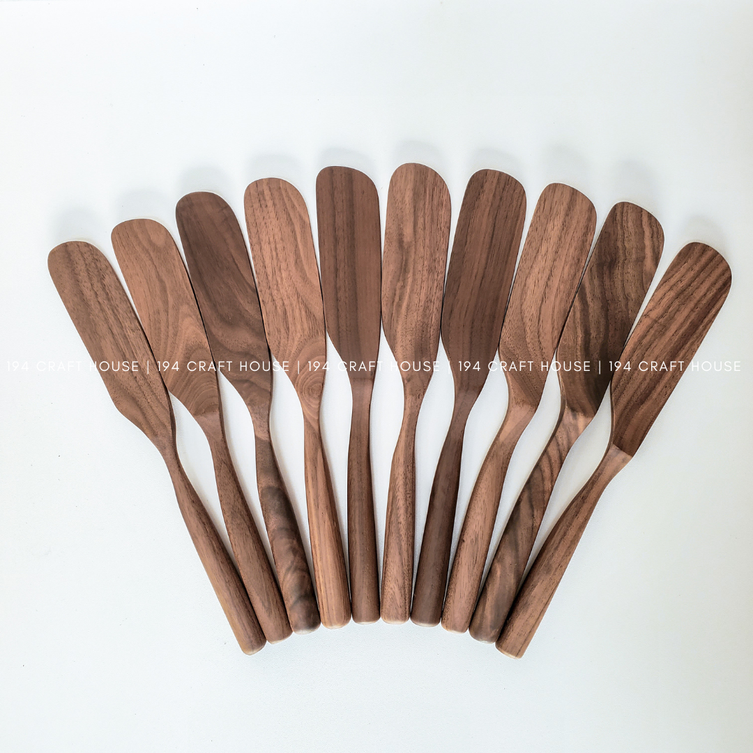 Handcrafted Wooden Spreader Knife