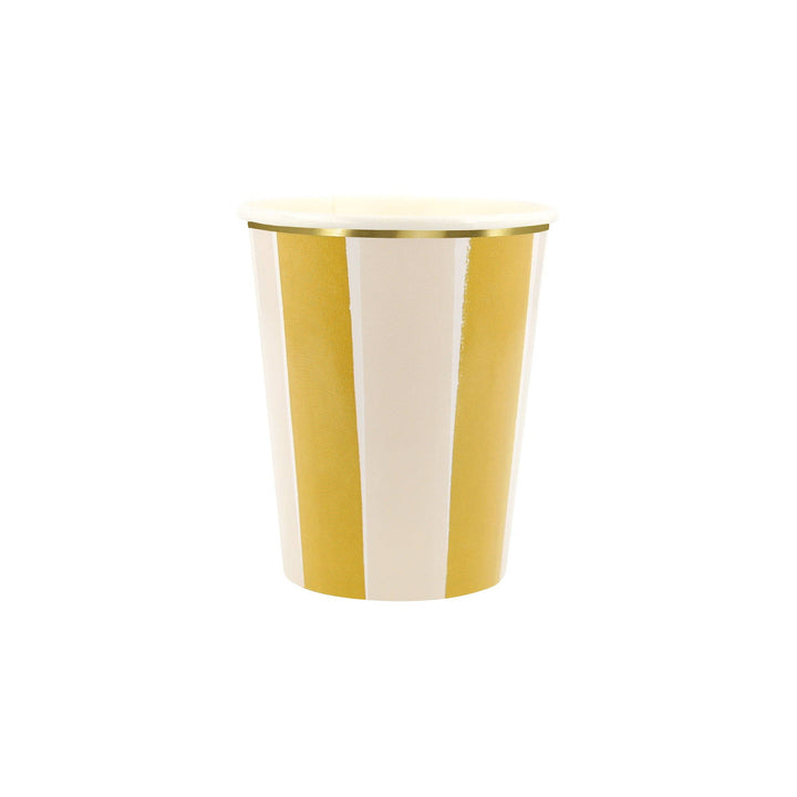 Fall Stripe Cups