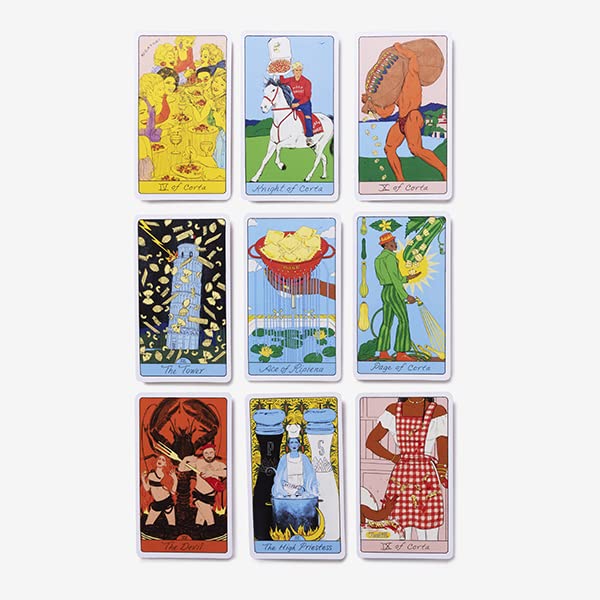The Pasta Tarot: A 78-Card Deck for Delicious Divination (Tarot Cards)
