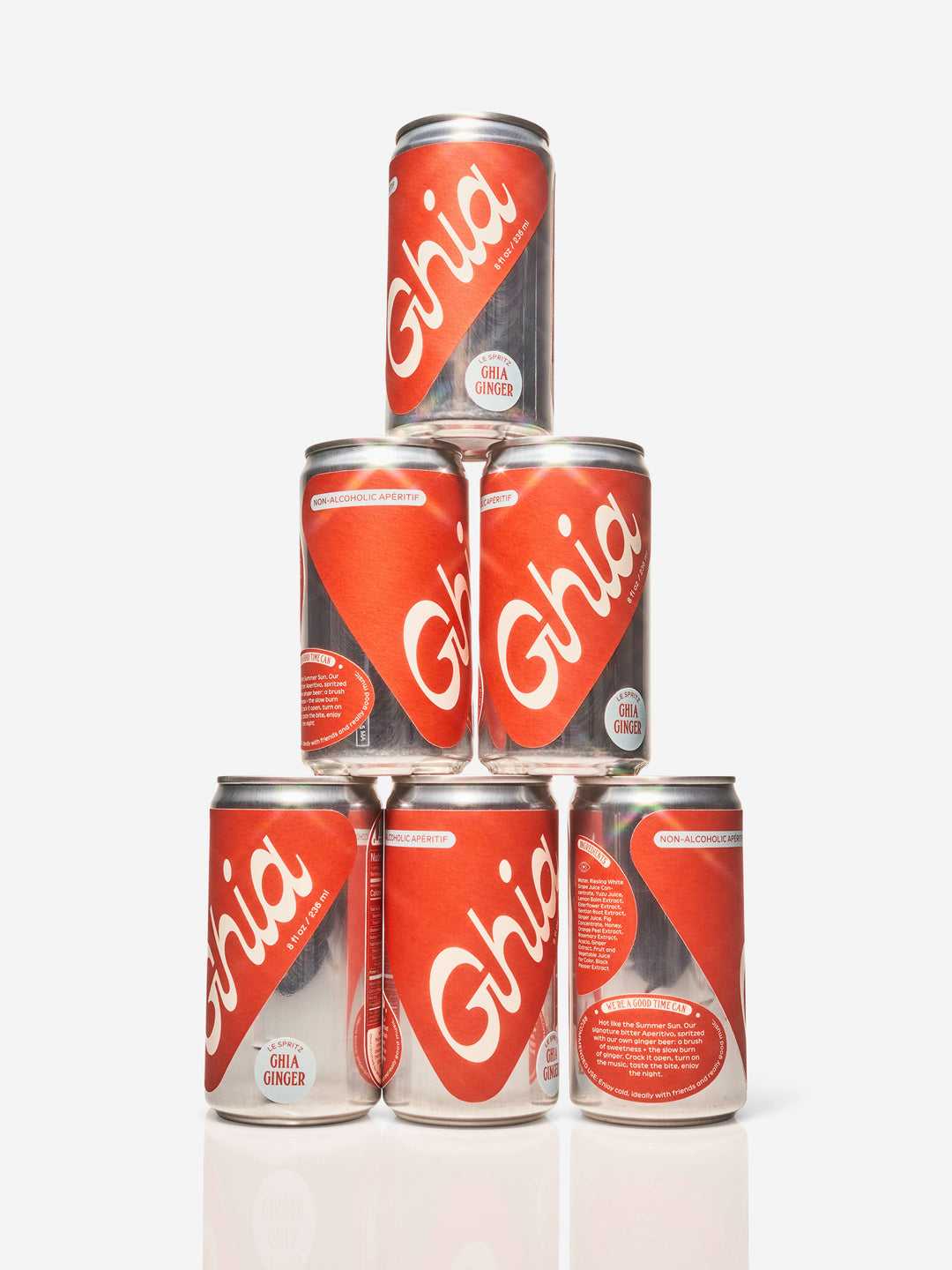Le Spritz - Ghia Ginger- Case of 24 ($3.70/ can): 4-pack