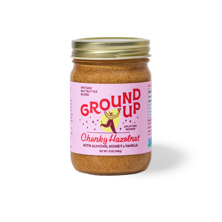 Ground Up Nut Butter | Chunky Hazelnut
