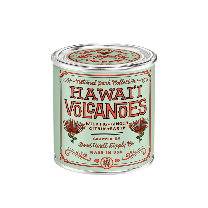 Hawaii Volcanoes National Park Candle: Pint / Cotton Wick
