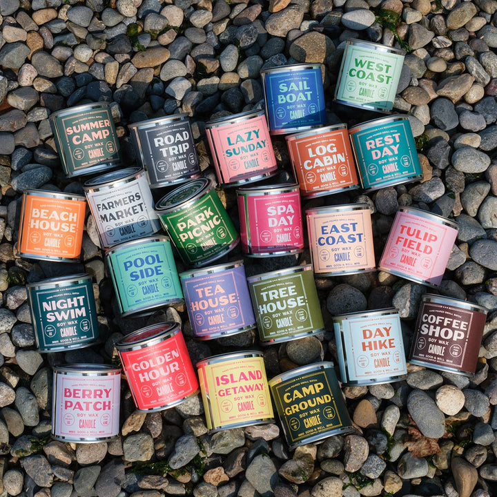 Night Swim Soy Candle : 1/2 Pint / Cotton Wick
