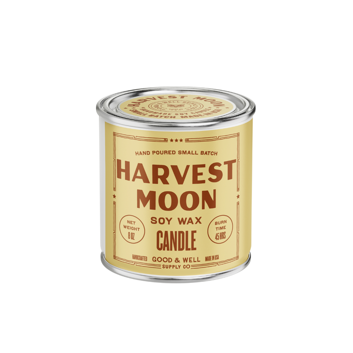 Harvest Moon Soy Candle - Halloween Collection: 1/2 Pint