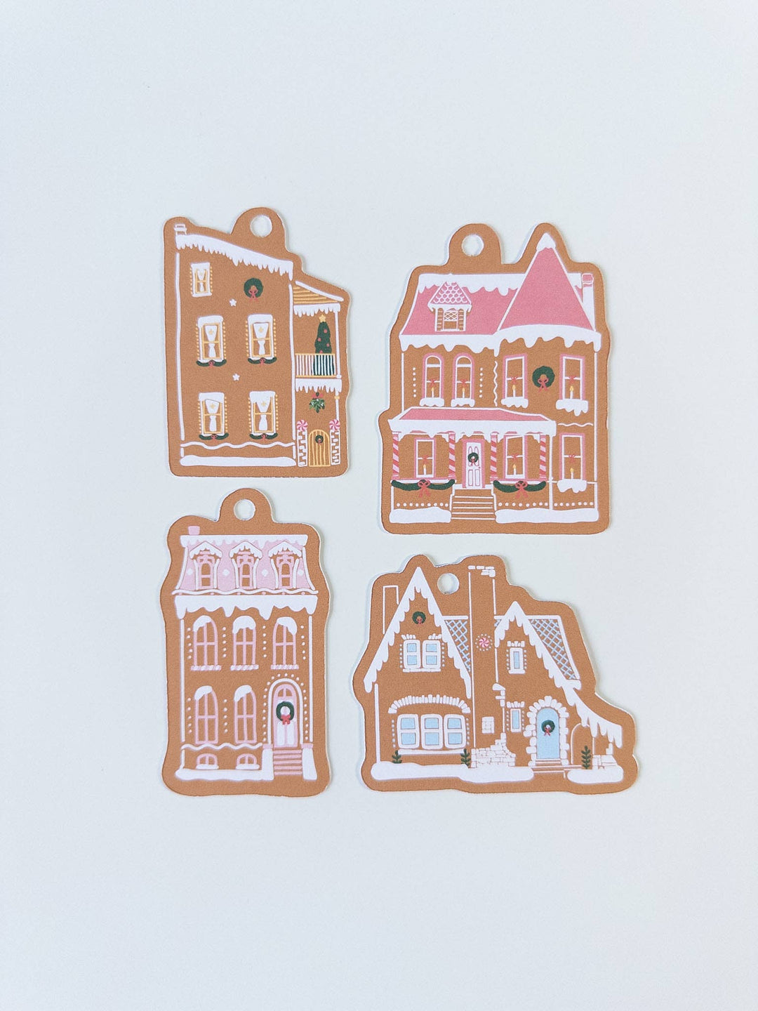 Gingerbread House Gift Tags, Set of 8
