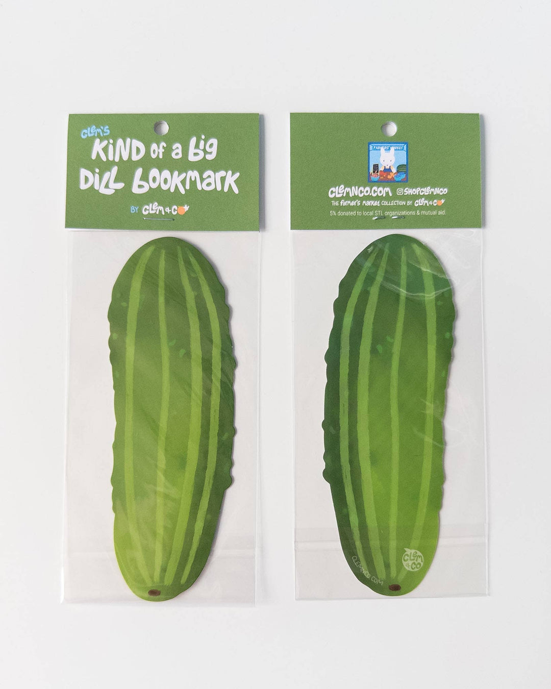 Pickle Bookmark (it's kinda a big DILL!)
