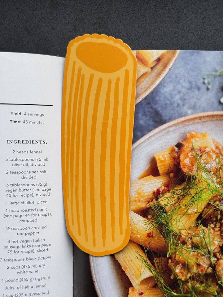 Read-a-toni Pasta Bookmark