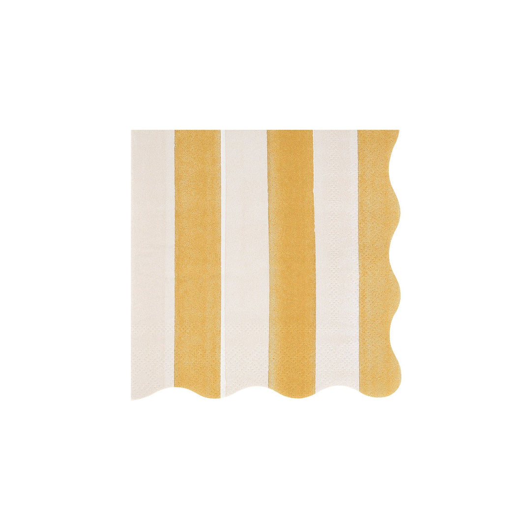 Fall Stripe Small Napkins