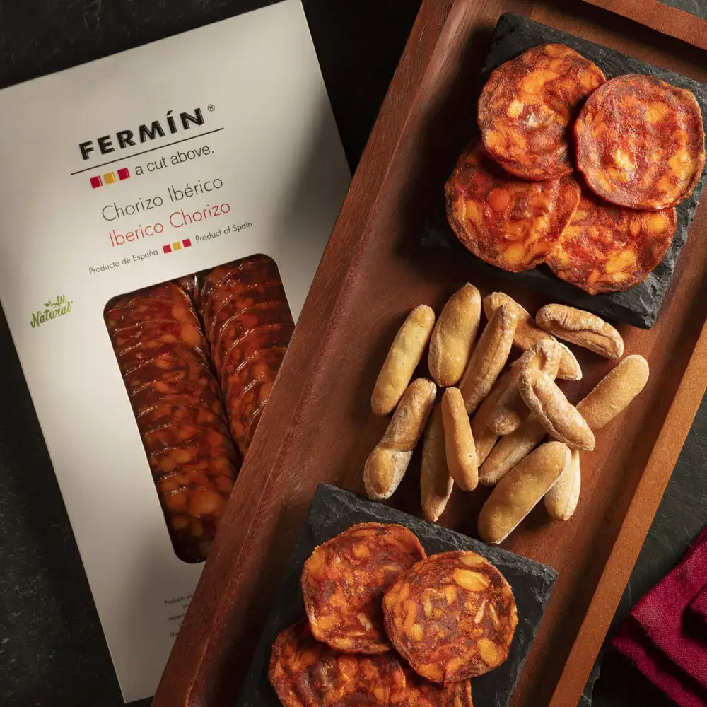 Fermin Spanish Iberico Chorizo Sliced 2oz
