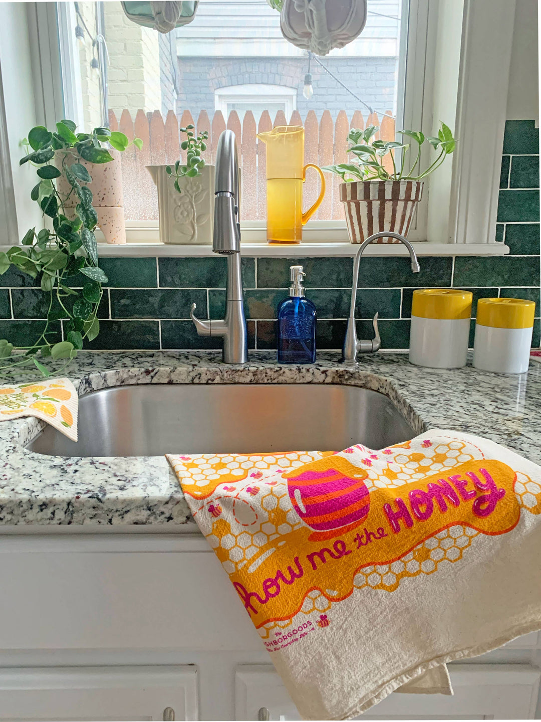 Pollinator Garden Dish Towel Set – 3 Pack