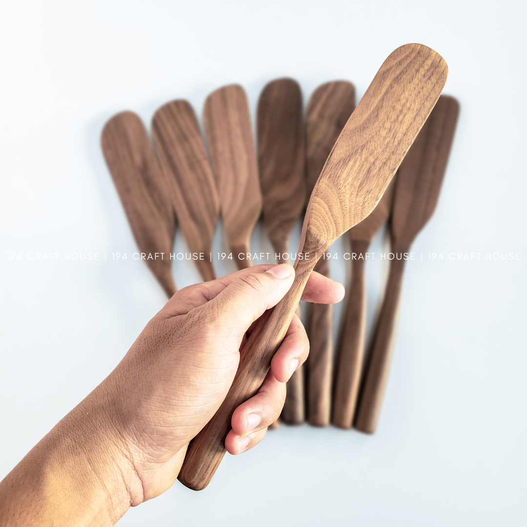 Handcrafted Wooden Spreader Knife