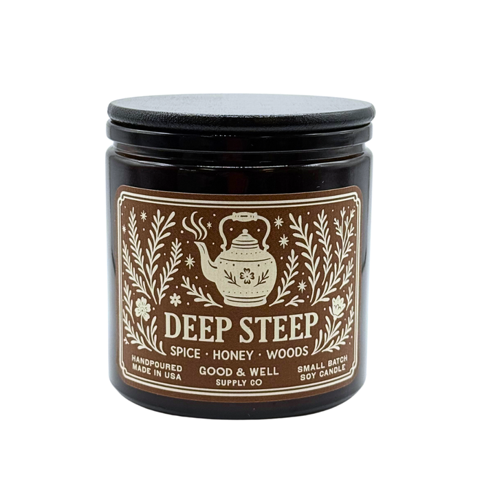 Deep Steep Soy Candle / Folk & Flame Fall