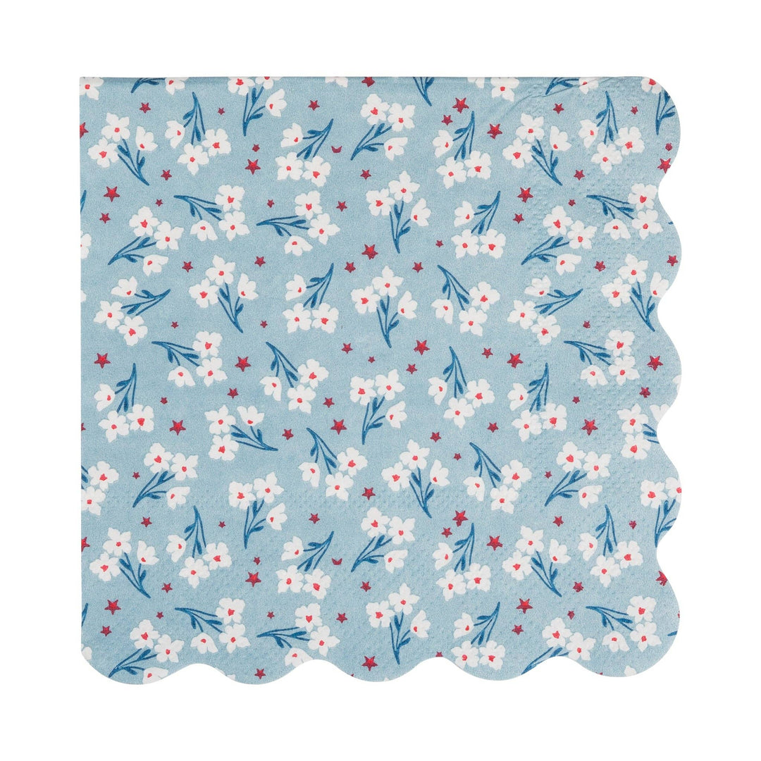 FLO1239 - Floral Cocktail Paper Napkin Set