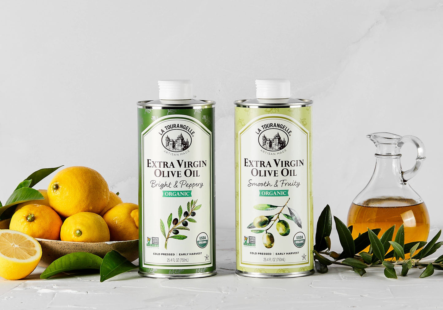 La Tourangelle Organic Bright & Peppery Extra Virgin Olive Oil