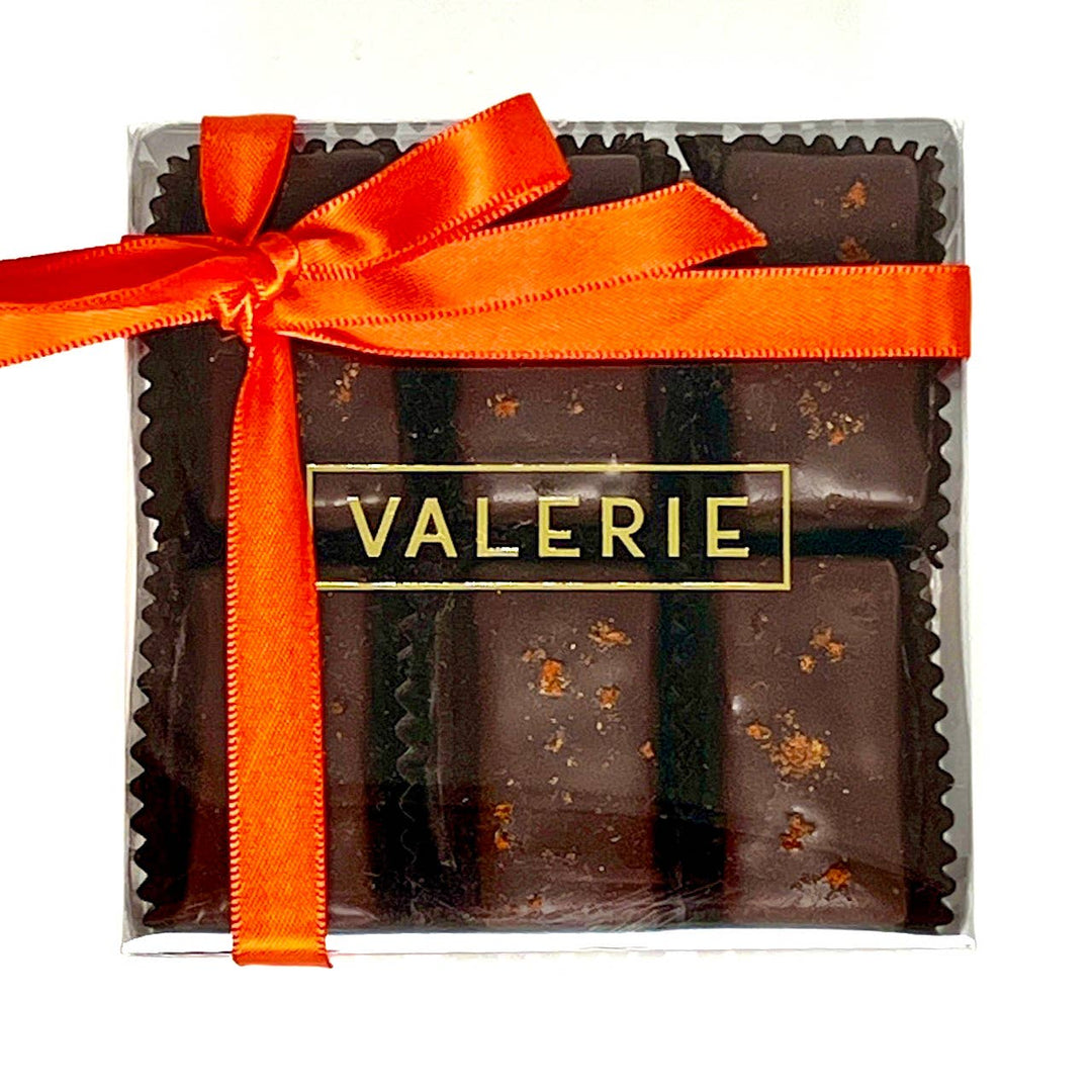6pc Pumpkin Seed Chewy Caramel Box