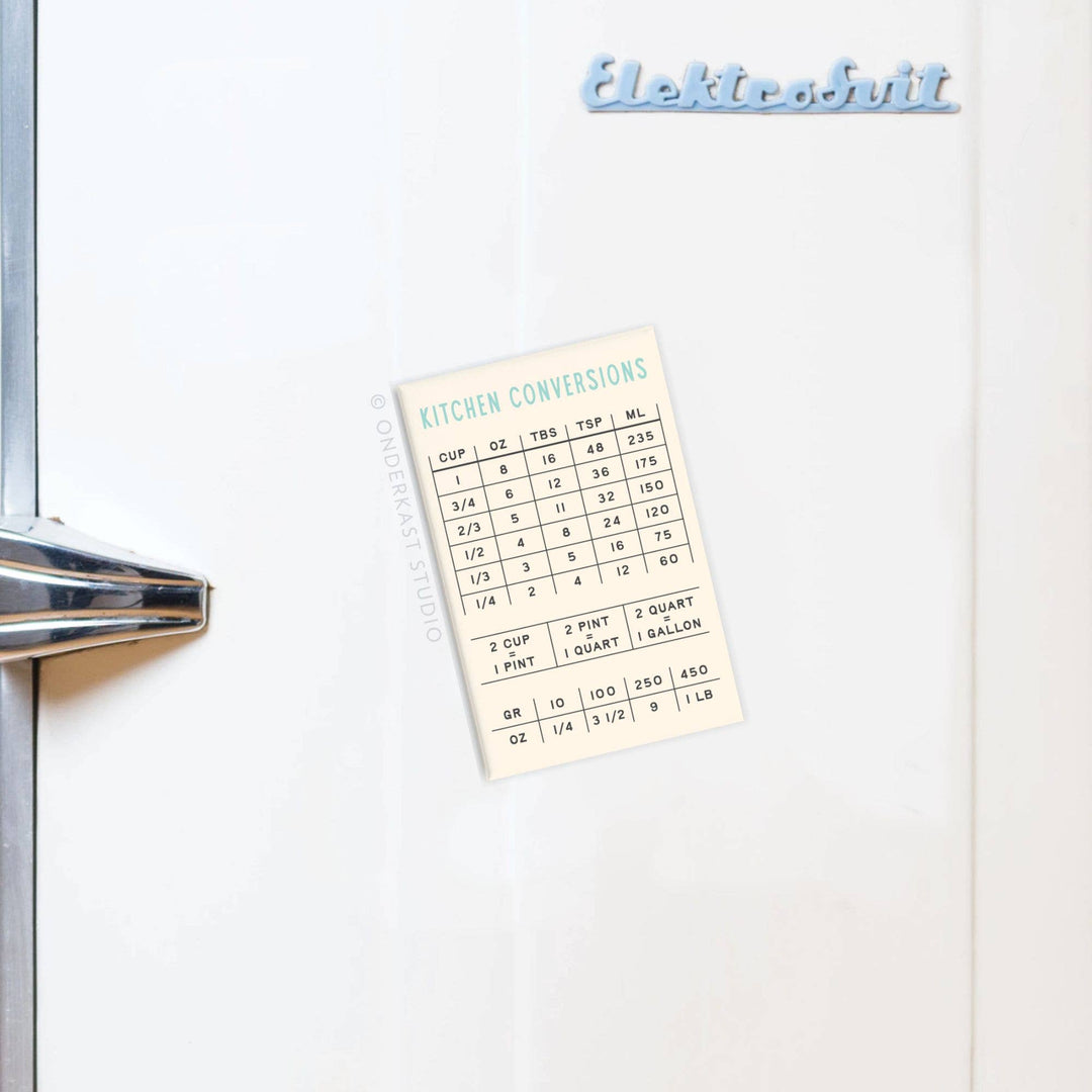Kitchen Conversions Rectangle Magnet