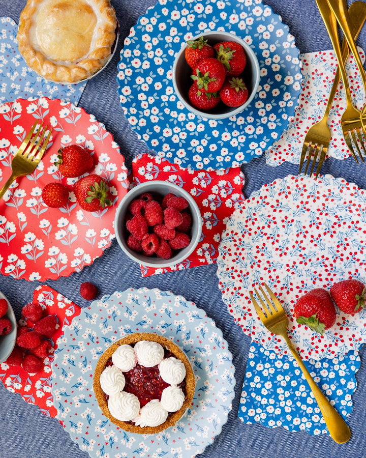 FLO1239 - Floral Cocktail Paper Napkin Set