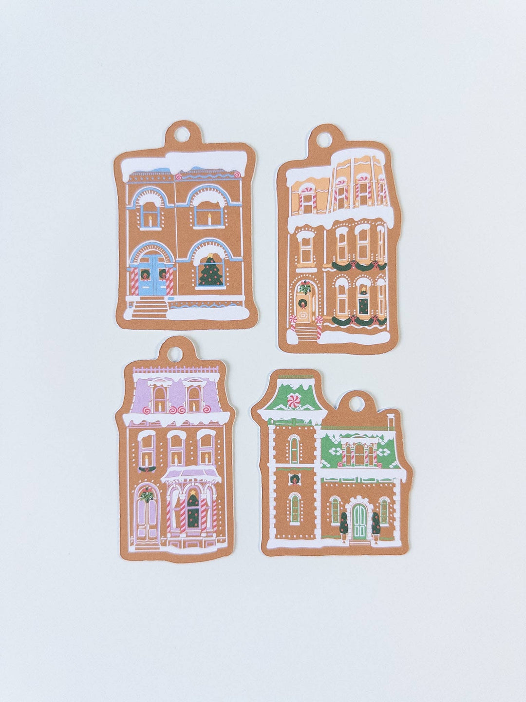 Gingerbread House Gift Tags, Set of 8