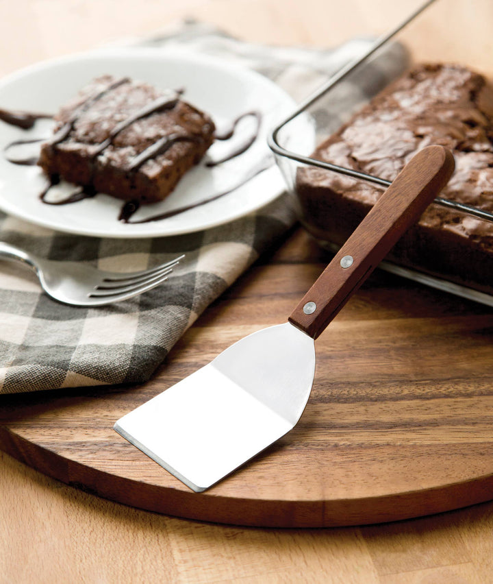 Stainless Steel with Wood Handle Cookie Spatula
