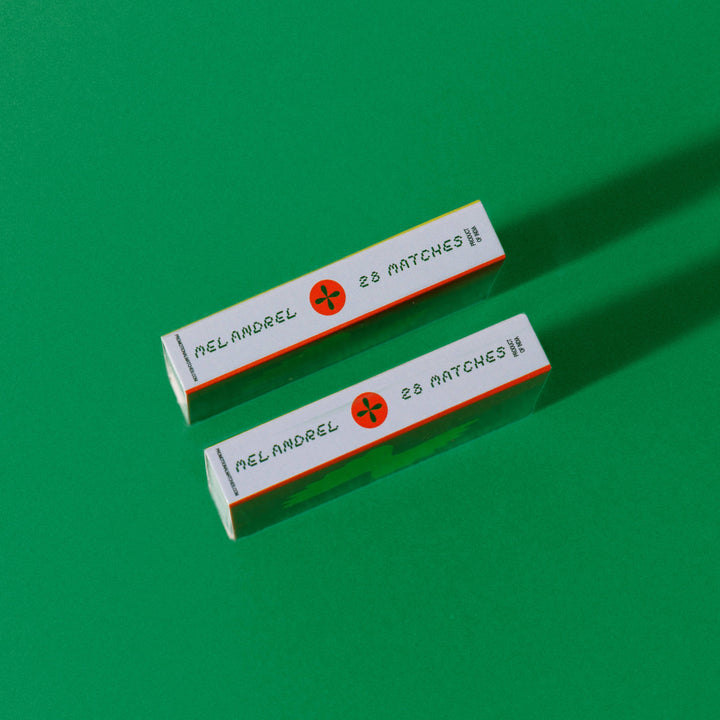 "Dinner Party" Matches - 28 Strike Matchbox 