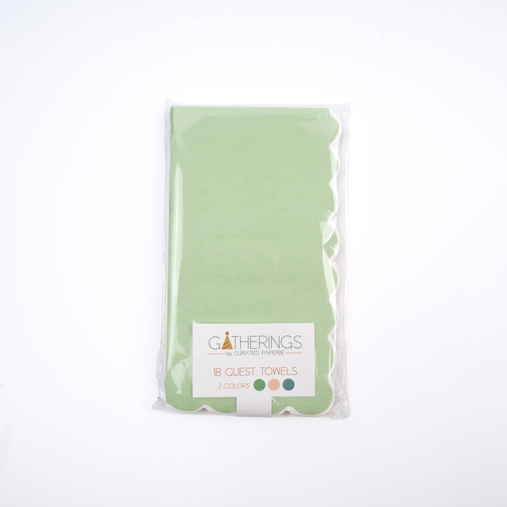 MCL23-GT5- Springtime Scallop Guest Towel
