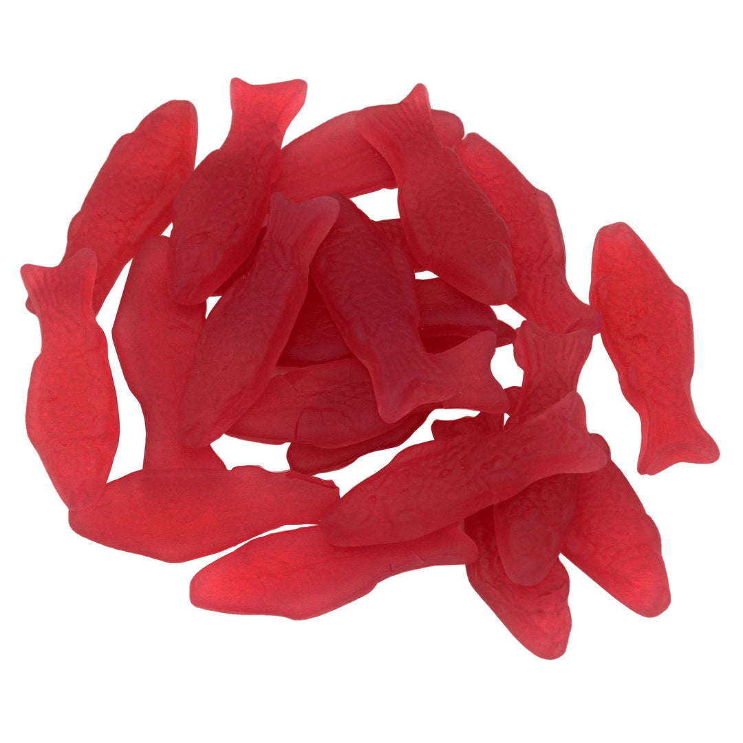 Raspberry Swedish Fish - 4.2oz (120gm)