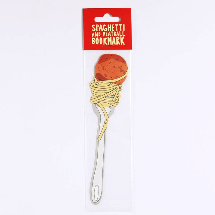 Spaghetti and Meatball Bookmark (it's die cut!)