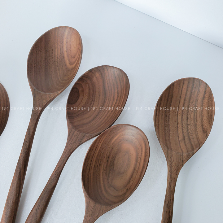 Large Walnut Wooden Spoon