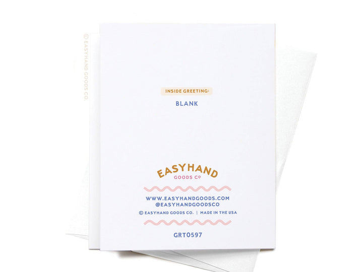 Tiny Human Big Adventure Greeting Card
